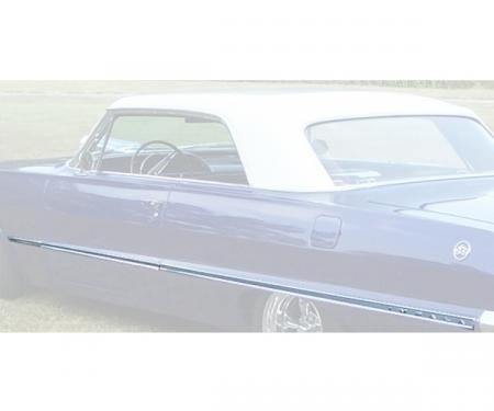 Full Size Chevy Side Molding Set, Complete, Impala SS, Good Quality, 1963