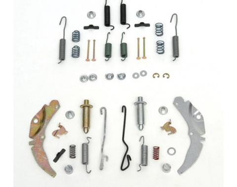 Full Size Chevy Self Adjusting Brake Kit, Rear, 1958