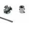 ididit Chevelle Steering Column Installation Kit, 3/4-30 Spline Shaft, For Cars With Manual Steering & Column Shift Transmission, , 1967-1968 3006001000