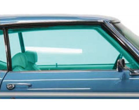 Chevelle Door Glass, 2-Door Hardtop & Convertible, Right Hand, 1969