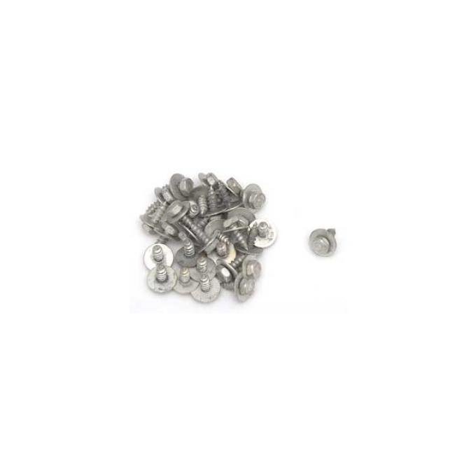 Redline Restomotive® 1955-1957 Chevy 1/4" Front End Sheet Metal Screws, Zinc Plated