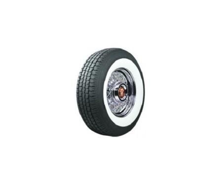 Full Size Chevy Radial Tire, P215/75R14, With 2-1/2 Whitewall, American Classic, 1958-1961