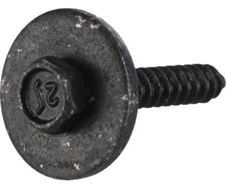 Corvette Lower Front Inner Skirt To Bumper Screw, 1984-1990