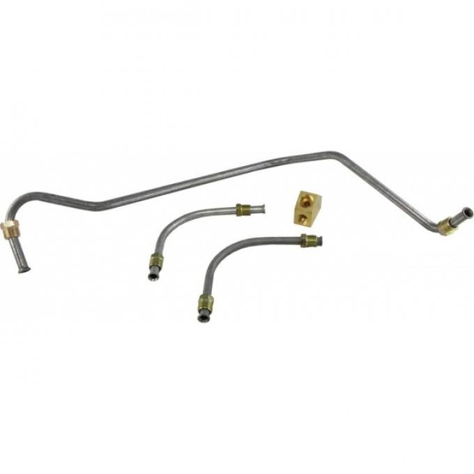 Corvette Fuel Line Set, Pump To Carburetor, For Cars With LT1 Engine, 1970-1972