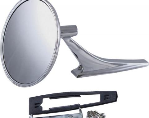 Firebird Outside Door Mirror, With Mounting Kit, 1967