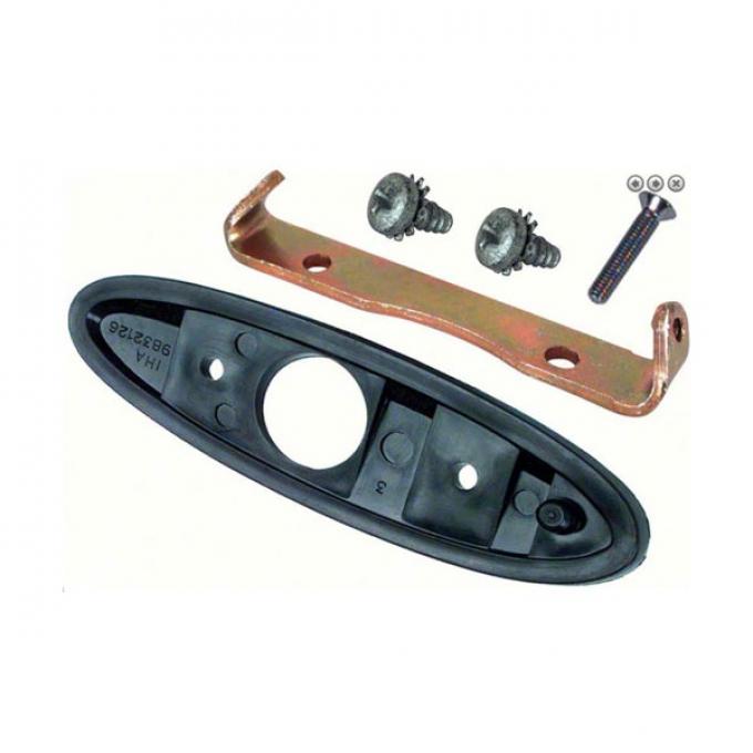 Nova Mirror Bracket Kit, For Bullet Outside Door, Right, 1970-1974