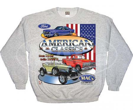 MAC Wear Sweatshirt - MAC's American Classics - Choose YourSize