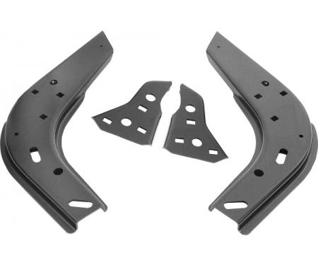 Firebird Bumper Brackets, Front, 1969