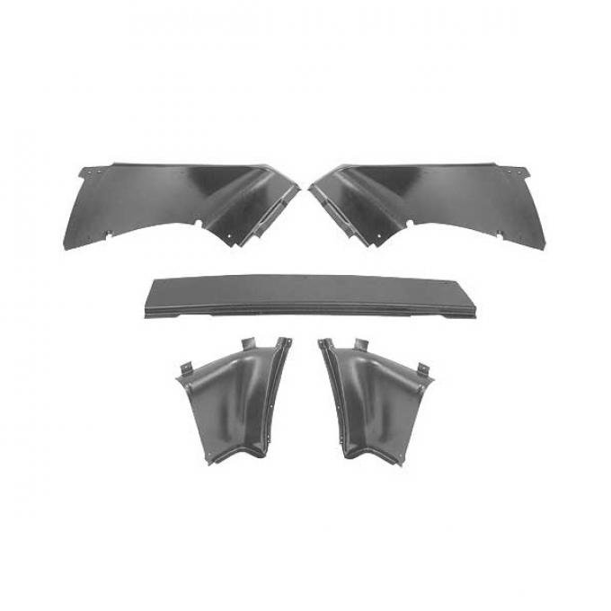 Ford Mustang Quarter Panel Trim Set - 5 Pieces - Fastback