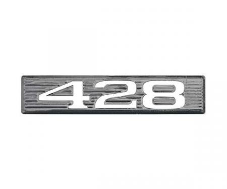 Daniel Carpenter Ford Mustang Hood Scoop Number Plate - 428 C9ZZ-16637-428-P