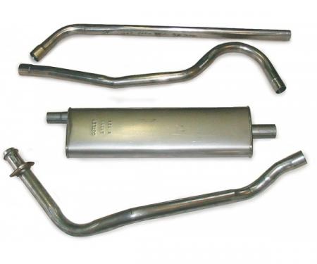 Chevy Exhaust System, Aluminized, Original, 1949-1954