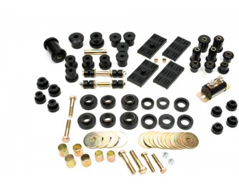 Camaro Suspension Kit, Polyurethane, Complete For Multi LeafRear Suspension, 1967-1969