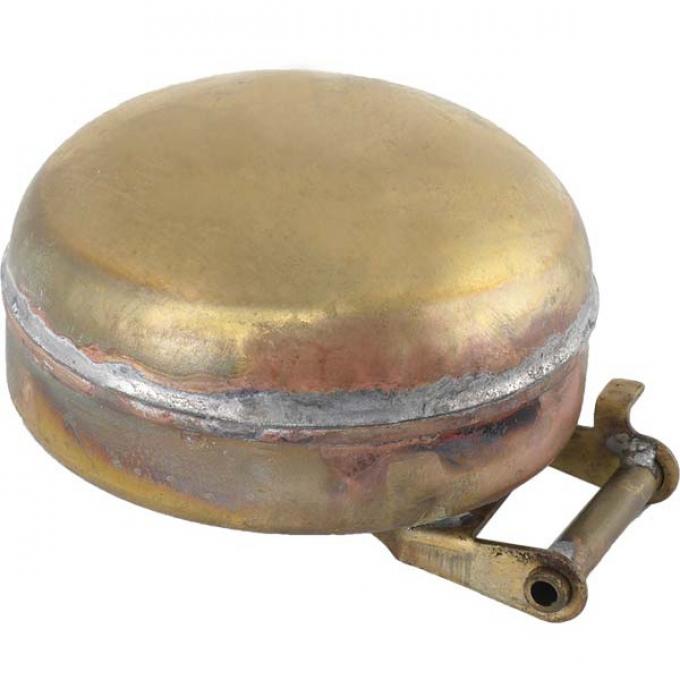 Model A Ford Zenith Carburetor Float - Brass - Round