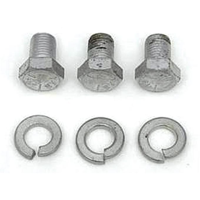 Full Size Chevy Harmonic Balancer Pulley Bolts, Small Block, 1958-1972