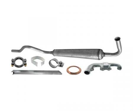 Model A Ford Exhaust Manifold & Muffler Kit