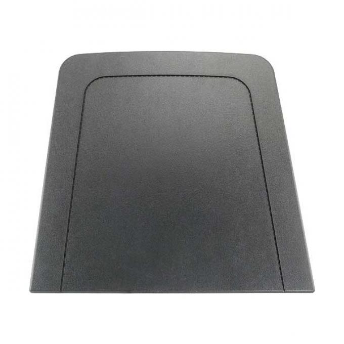 Daniel Carpenter Ford Mustang Bucket Seatback - Black Molded Plastic Like Original - For Mach 1 Interior C9ZZ-6560762