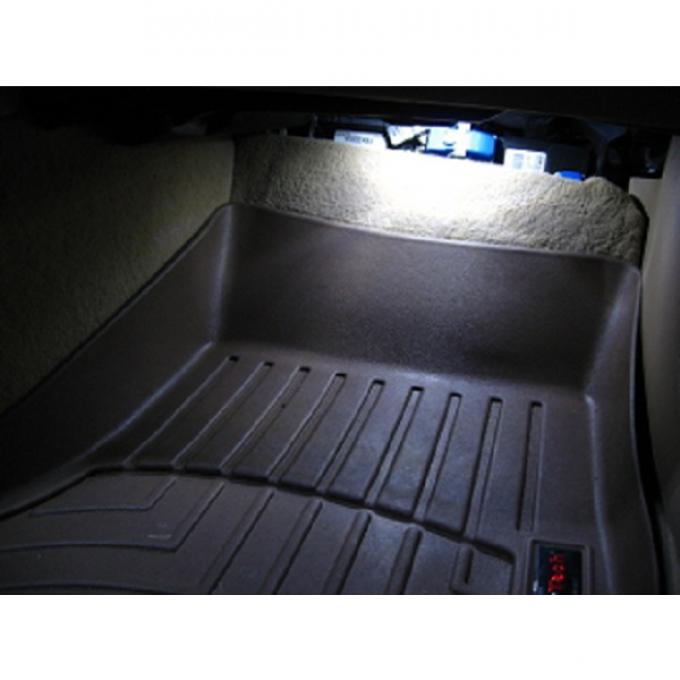 Corvette Footwell SuperBright LED Kit, 1997-2004