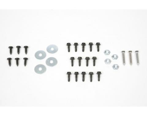 Redline Restomotive® 1968-1969 Chevrolet Camaro Console Assembly Screw Kit