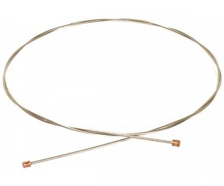 Full Size Chevy Emergency Brake Intermediate Cable For Rear Disc Brakes, 1958-1964