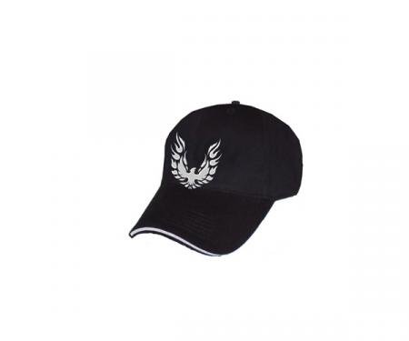 Firebird Hat, Black With Liquid Metal Logo