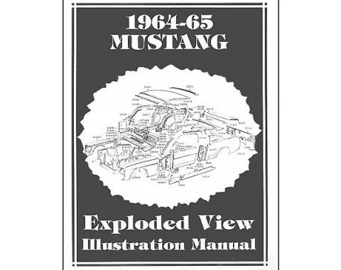 Mustang Exploded View Illustration Manual - 126 Pages