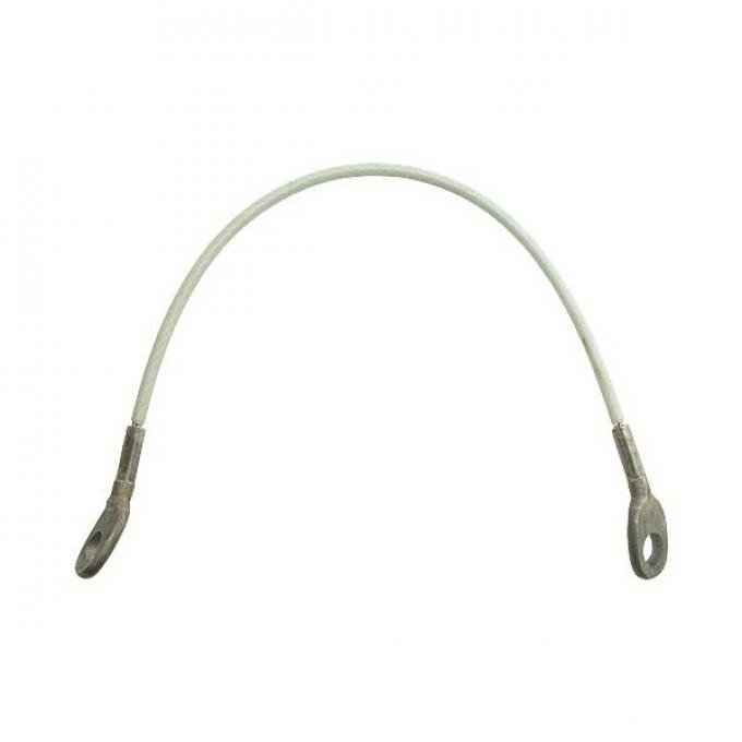 Tailgate Support Cable - Plastic Coated Braided Wire With Metal Ends