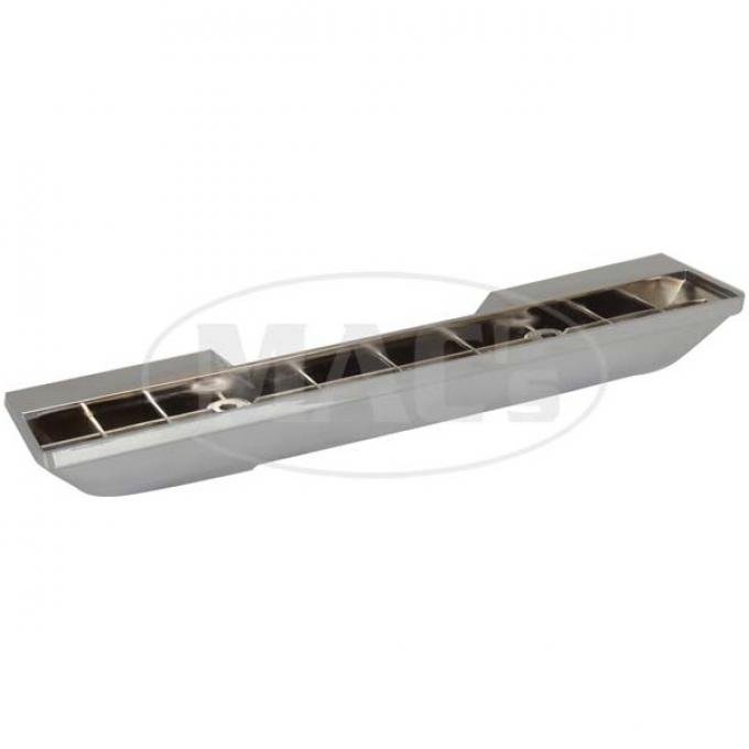 Mustang Armrest Base, Chrome Plated Plastic, 1965-1966