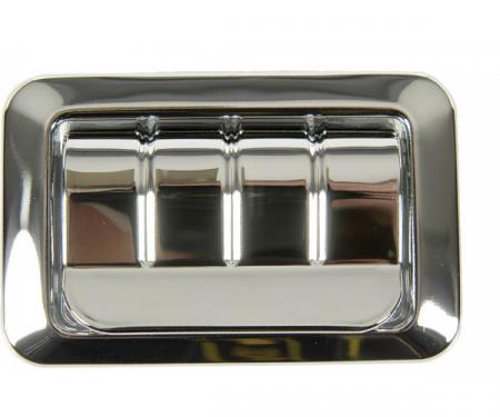 Camaro Ashtray Assembly, With Ribbed Lid, Armrest, Rear, 1968-1974