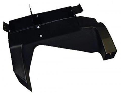 El Camino Heater Box Lower Air Deflector, For Cars With Center Console Or 8 Track, 1967-1972