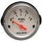 Chevy Custom Fuel Gauge, With White Face & Orange Needles, AutoMeter, 1955-1957