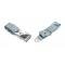 Seatbelt Solutions 1964-1966 Chevelle, Front Lap Belt, 60" with Chrome Lift Latch 1800604005 | Powder Blue