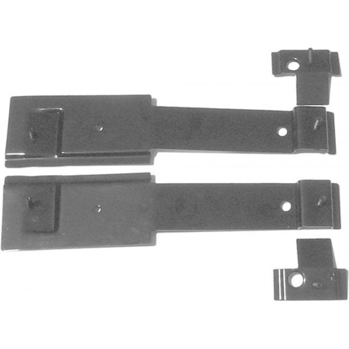 Chevelle Bucket Seat Mounting Brackets, 1971-1972