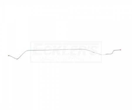 Corvette Front To Rear Brake Lines, Non-Power Brakes, 1/4 Inch Tubing, Stainless Steel, 1965-1966