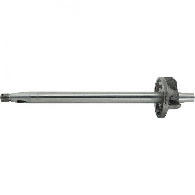 Model A Ford Water Pump Shaft - Stainless Steel - With Impeller Installed - 1/4 Longer