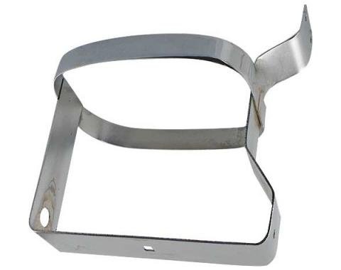 Ford Pickup Truck Windshield Washer Jar Bracket - Chrome Plated