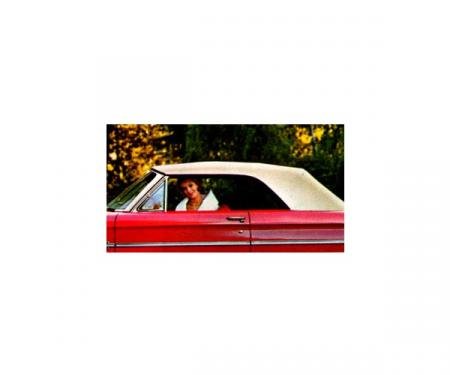 Ford Convertible Top, W/ Glass Rear Window, Fairlane, Torino, Montego, 1968-69