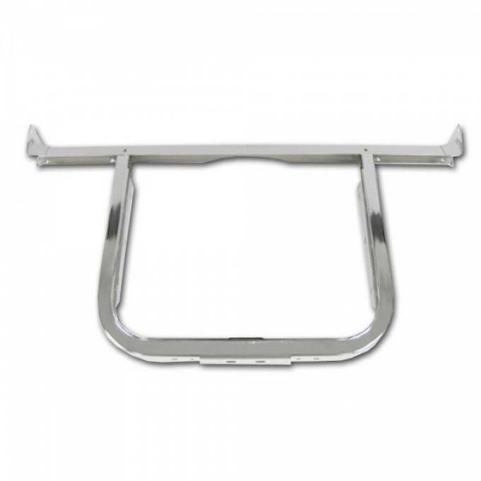 Classic Chevy - Radiator Support With Upper Bar, Chrome, 6 Cylinder, 1955