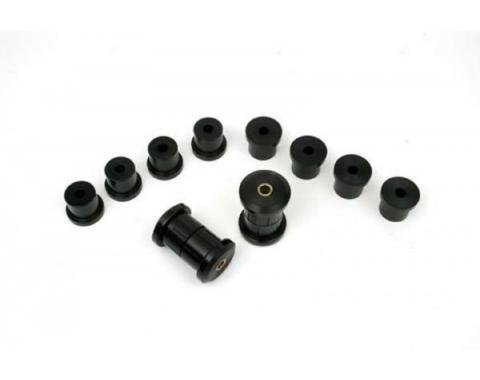 Nova Rear Leaf Spring Bushings, Polyurethane, Mono Leaf, 1968-1974