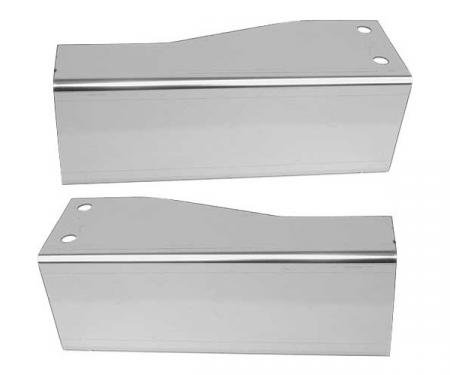 Ford Pickup Truck Frame Horn Covers - Polished Stainless Steel - Right & Left