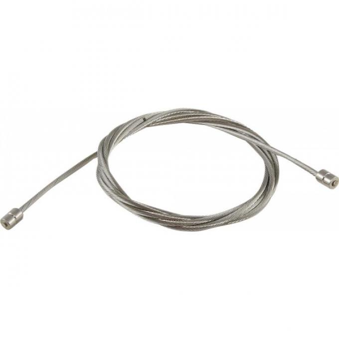 Nova Intermediate Parking Brake Cable, Steel, 1968-1974