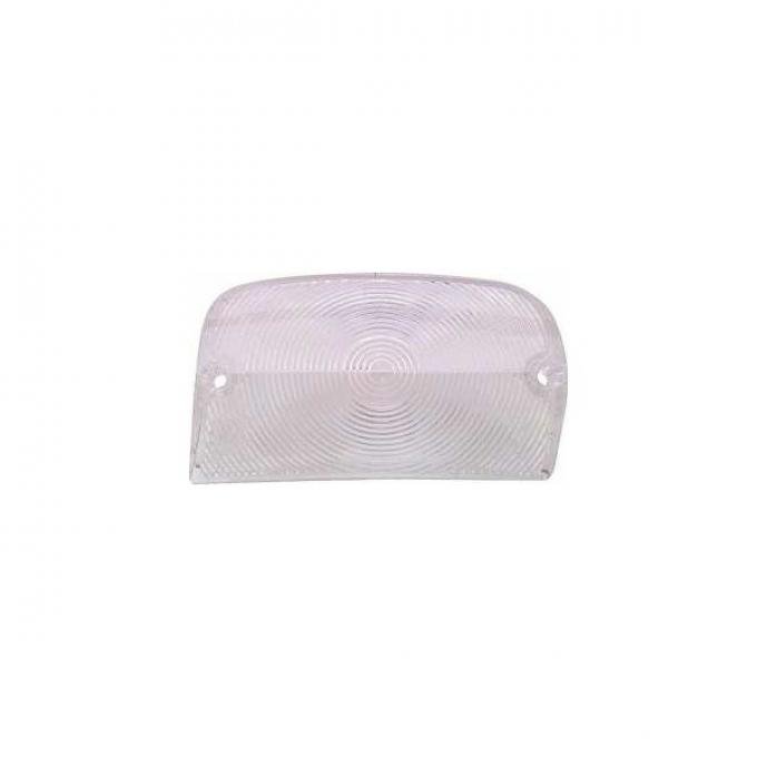 GMC Parking Light Lens, Clear L/H 1955-1957