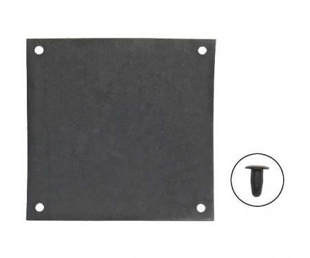 Daniel Carpenter Ford Mustang Battery Terminal Shield - EPDM Rubber C6ZZ-10760