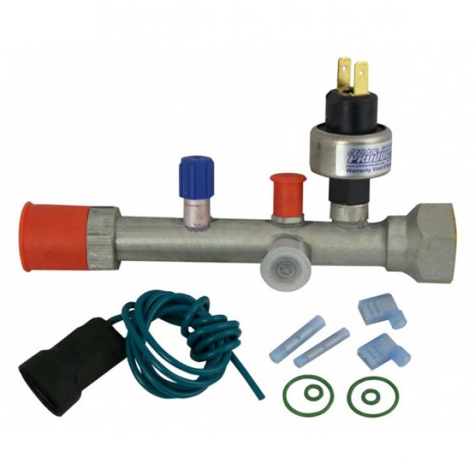 Air Conditioning POA Valve Upgrade, With R134 Refrigerant Fitting, Torino/Ranchero 1972-1976