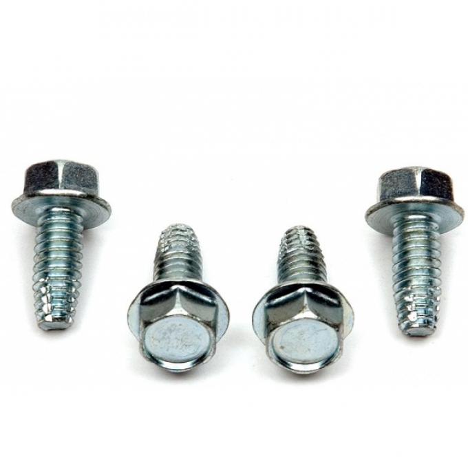 El Camino Cowl Induction Hood Door Bracket Screws, 1970-1972