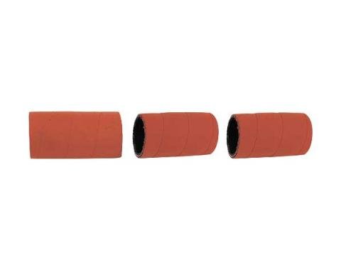 Model T Ford Radiator Hose Set - 3 Pieces - Exact Duplicates Of Original Red Rubber Hoses