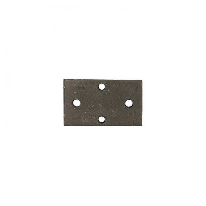 Corvette Under Body Seat Mounting Plate, Rear Underbody, 1963-1966