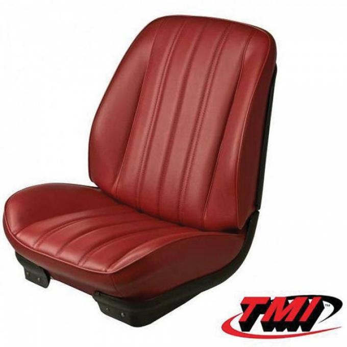 Chevelle TMI Sport Bucket Seat Covers & Foam, Coupe Or Convertible, 1966