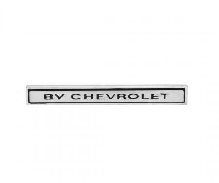 Trim Parts 69 Chevelle Front Header Panel Emblem, By Chevrolet, Each 4599