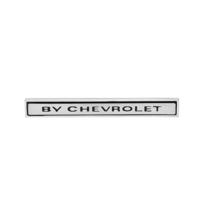 Trim Parts 69 Chevelle Front Header Panel Emblem, By Chevrolet, Each 4599