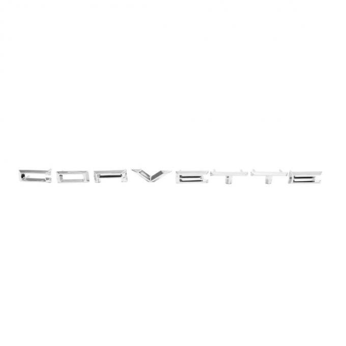 Trim Parts 61-62 Corvette Front Letters, CORVETTE, Set 5095